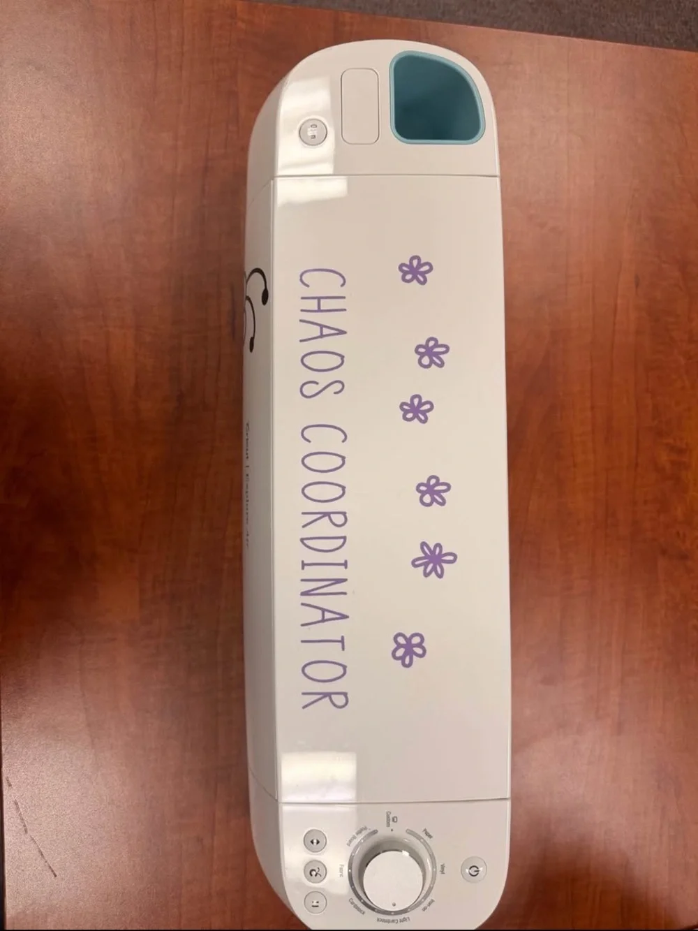 Cricut Craft Cutting Machine - White and Light Blue Accents
